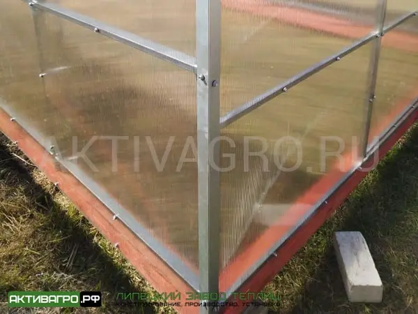 Теплица Ударница Благодатная, ширина 3/3.5 м, труба 40х20 + 20х20 Теплица Ударница Благодатная, ширина 3/3.5 м, труба 40х20 + 20х20